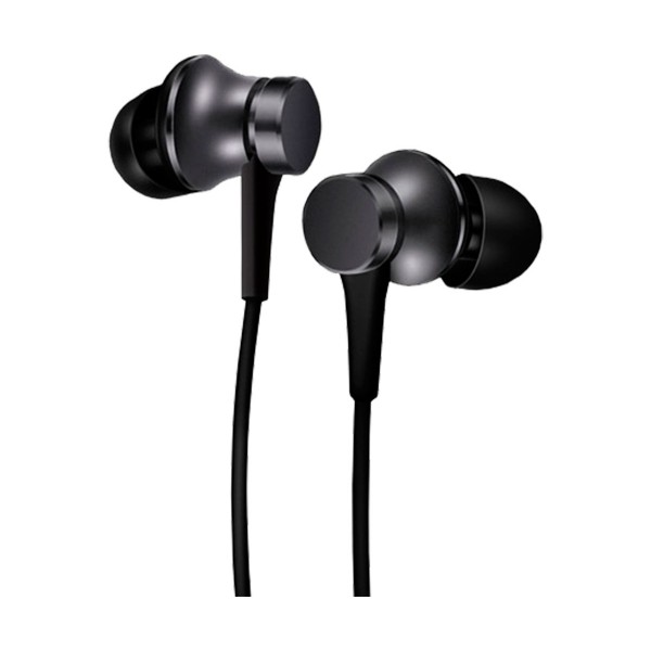 Xiaomi mi in-ear headphones basic negro auriculares de alta calidad con cable plano anit-enredos