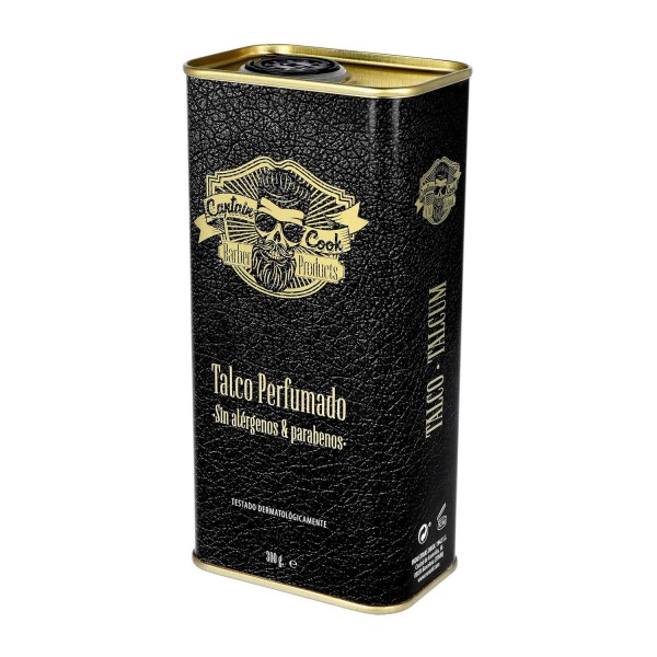Captain cook talco perfumado sin parabenos 300gr