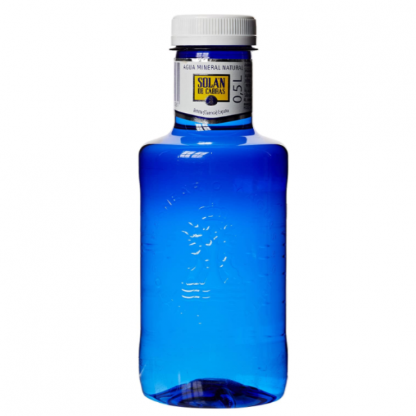 Solan De Cabras Agua Mineral Natural 05l Azul