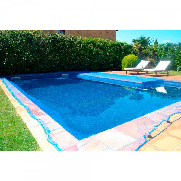 Malla para piscina 6x10m leaf pool cover