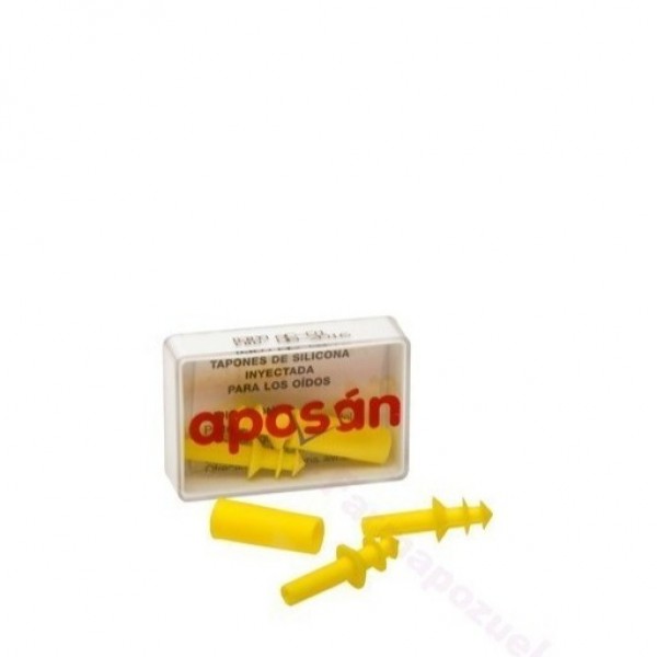 Aposan Tapones Oidos Silicona 2 Uds Niño
