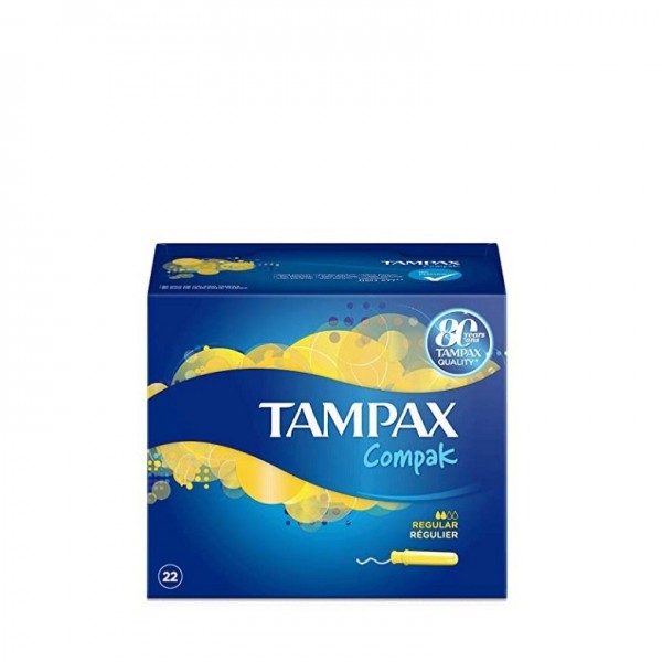 Tampax Compak  regular 22 u