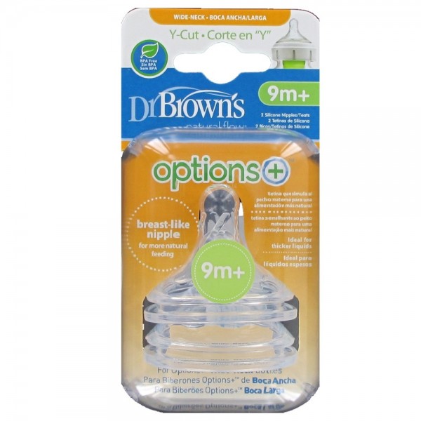 Dr Browns Options Tetina Silicona Boca Ancha Cor
