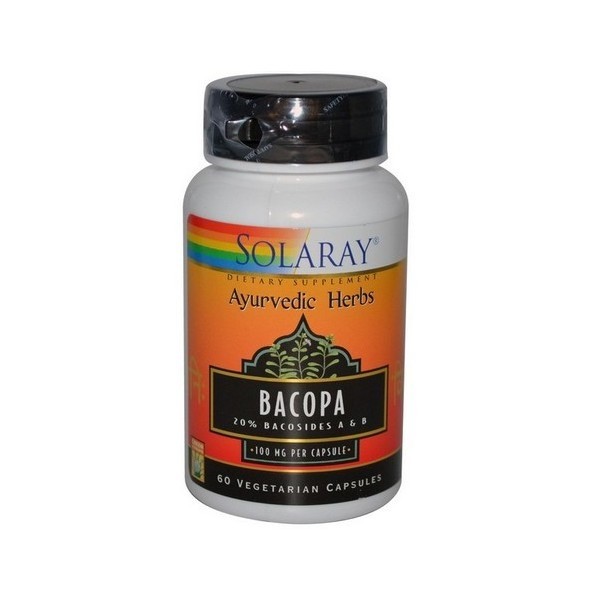 Bacopa 100 Mg 60 Caps Solaray