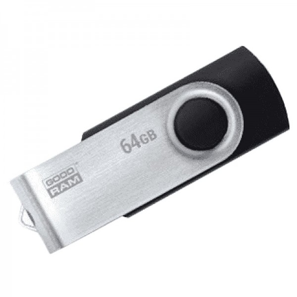 Goodram uts2 lápiz usb 64gb usb2.0 negro