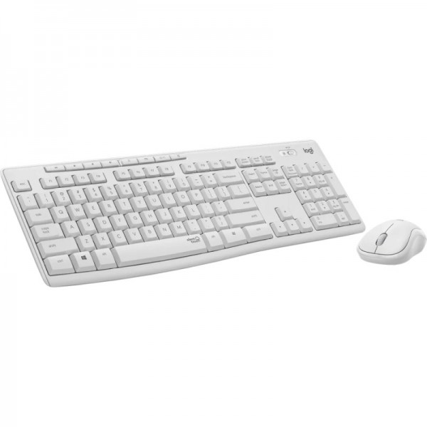 Logitech mk295 teclado y raton inalambrico blanco