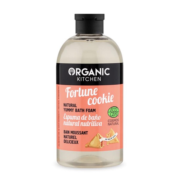 Organic kitchen fortune cookie espuma de baño nutritiva natural 500ml