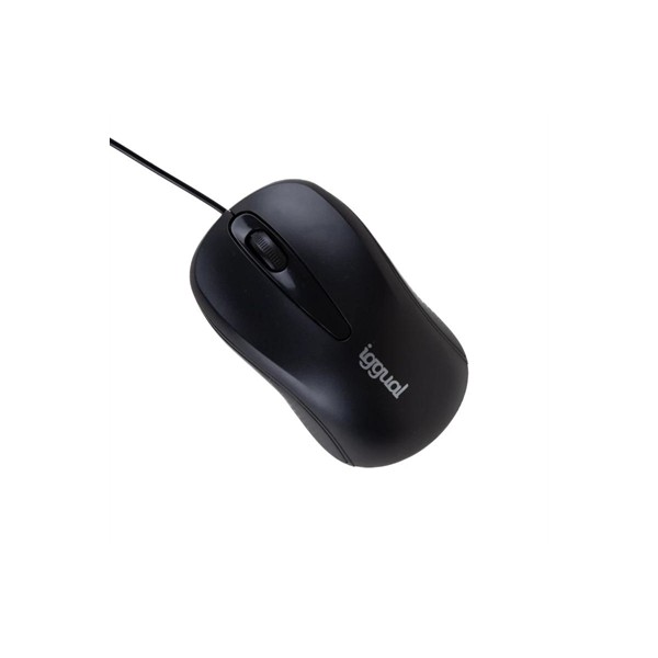 Iggual ratón óptico com-basic2-800dpi negro Iggual ratón óptico com-basic2-800dpi negro
