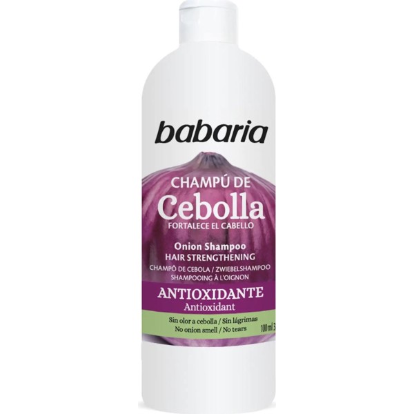 Babaria cebolla anti-oxidante champu formato viaje 100ml