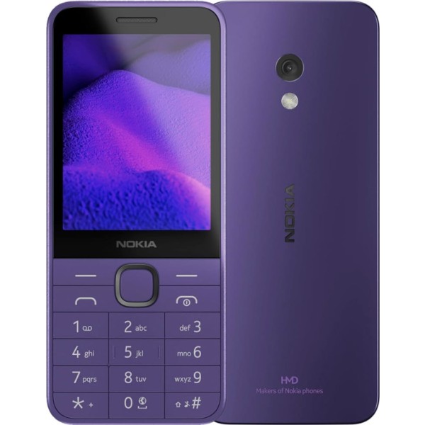 Nokia 235 ds 4g lila / móvil 2.8"
