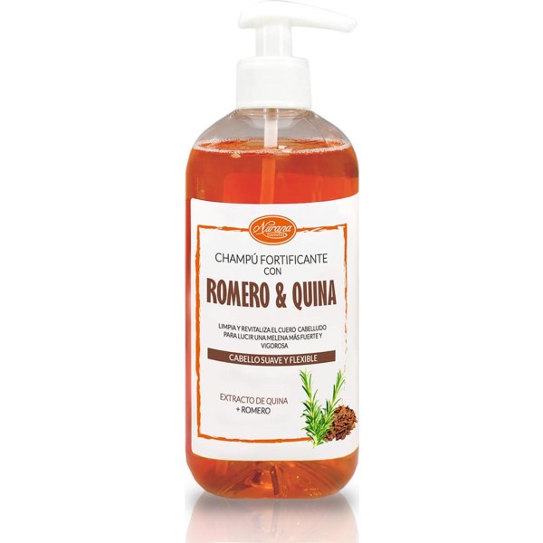Nurana romero & quina champu fortificante romero & quina 500ml