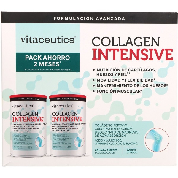 Vitaceutics Collagen Intensive Sabor Citrico 405 g 2 Uds Promo