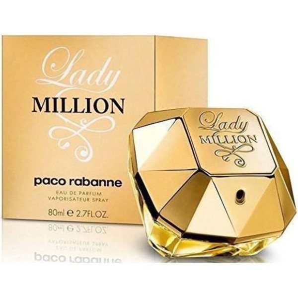 Paco rabanne lady million eau de parfum 80ml vaporizador