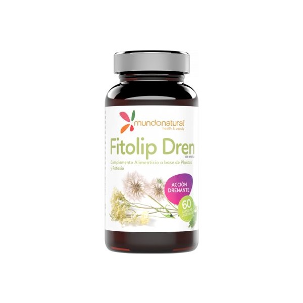 Mundonatural Fitolip Dren 60 Cápsulas